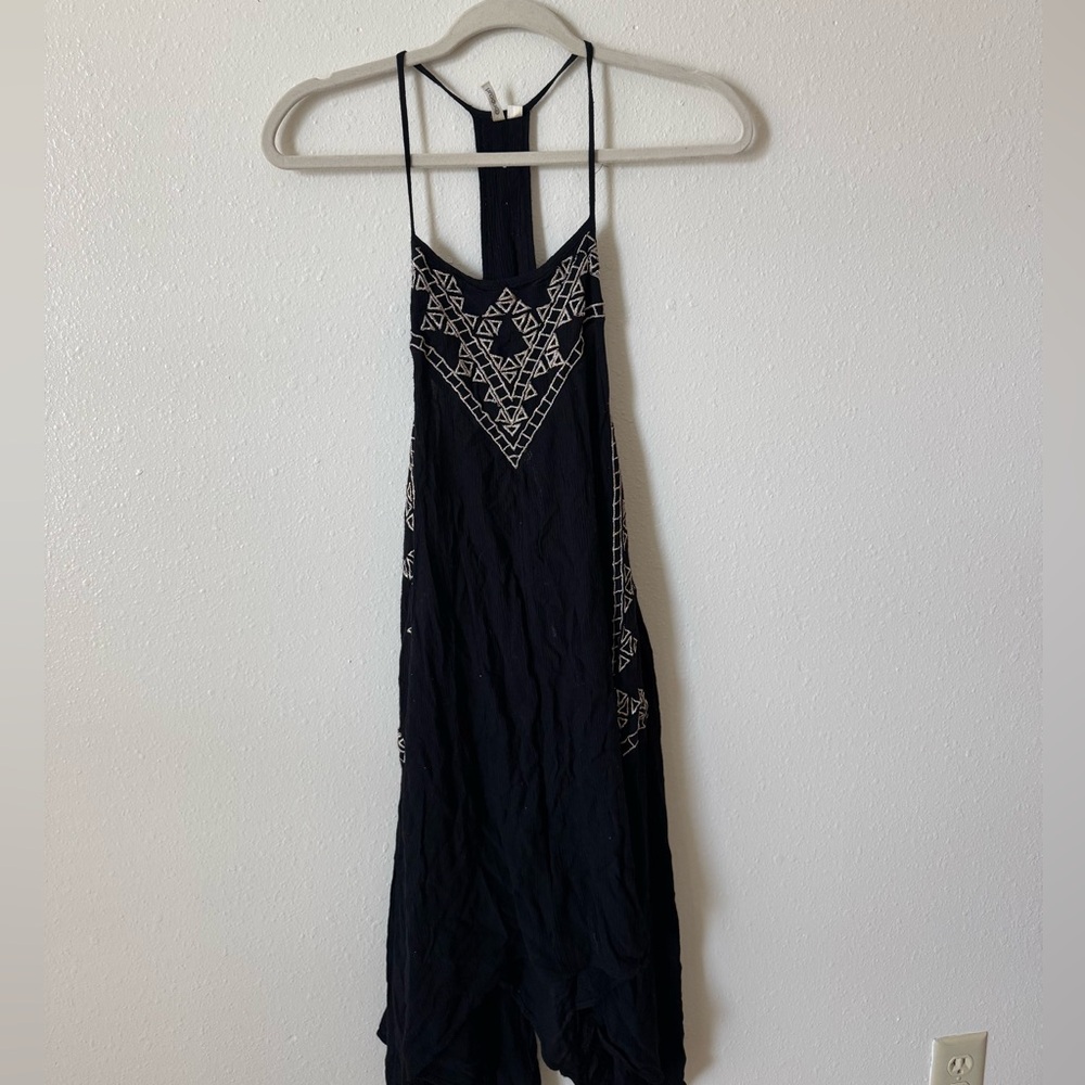 Rip Curl Black and White Geometric Dress